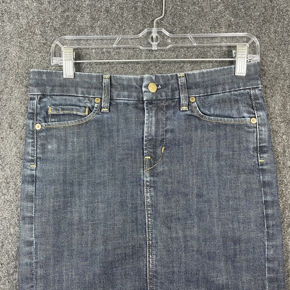 Citizens of Humanity Skirt Women's 26 Novak Stretch #358 Pencil Denim - Picture 2 of 8